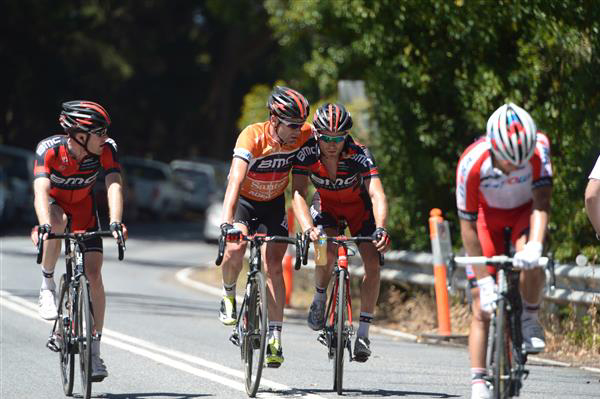 Cadel Evans after the stage